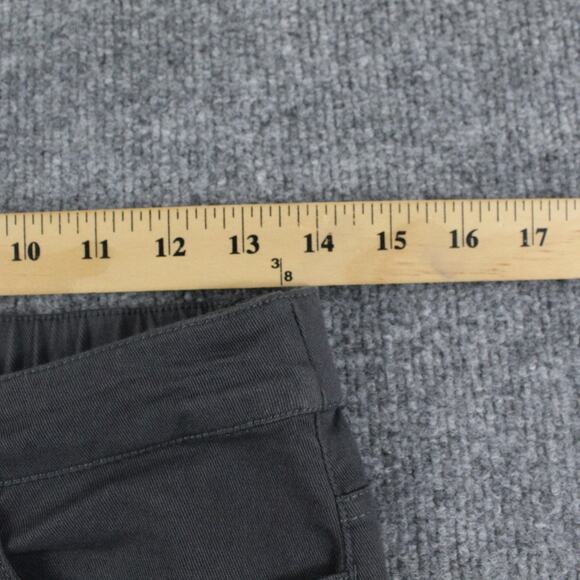 Pact Jeans Womens Small Organic Cotton Stretch Twill Denim Wide Leg Pants Gray - Picture 10 of 16